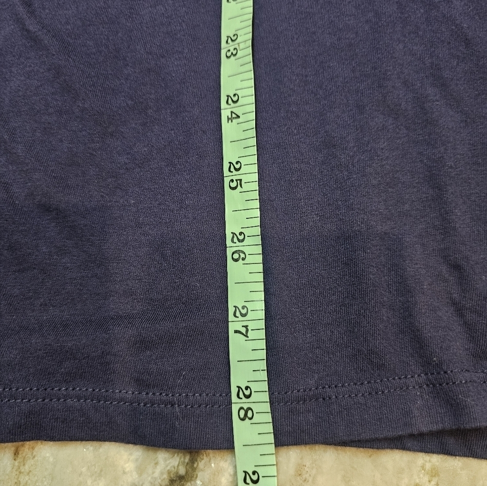 Torrid Classic Fit V-Neck Tee Navy Blue Size 2X (2) Plus Size - Picture 6 of 6